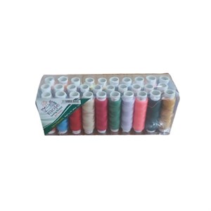 نخ خیاطی مدل موج بسته 30 عددی