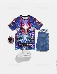 تیشرت مردانه Dsquared مدل 26002 