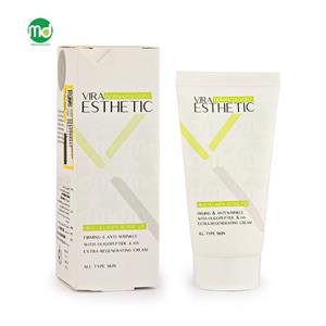 کرم ضد پیری ویرا استتیک مناسب انواع پوست برای 25 سال Vira esthetic collagen 