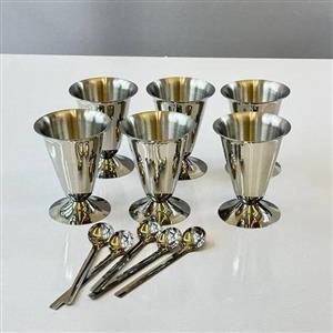 بستنی خوری لایف اسمایل مدل SS-7 مجموعه 12 عددی