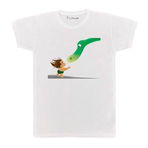 تی شرت بچگانه پرمانه طرح دایناسور خوب کد pmt.5086 