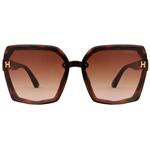 HERMES 9056P Leather Edition Sunglasses