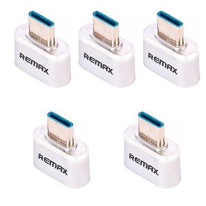 مبدل USB به USB-C ریمکس مدل C3 بسته پنج عددی