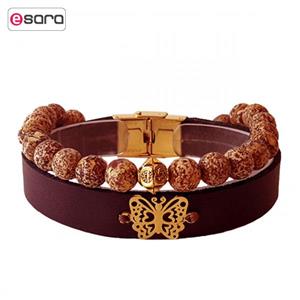 دستبند مانی چرم مدل BL-118 Mani Leather BL-118 Bracelet