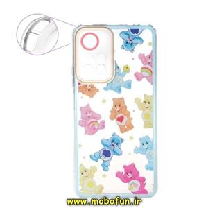 قاب گوشی Redmi Note 11 (China) 5G - Redmi Note 11T - Poco M4 Pro 5G شیائومی ژله ای طرح دار شفاف محافظ لنز دار خرس های مهربون کد 21