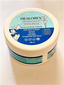 کرم مرطوب کننده دست و صورت Healorex (هیلورکس)220 میلی لیتر