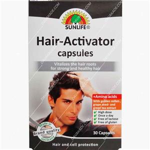کپسول هیر اکتیواتور سان لایف بسته 30 عددی