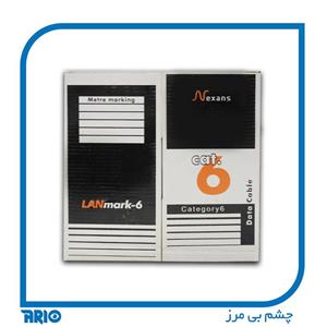 کابل شبکه نگزنس CAT 6 UTP PVC تست فلوک پیرمننت