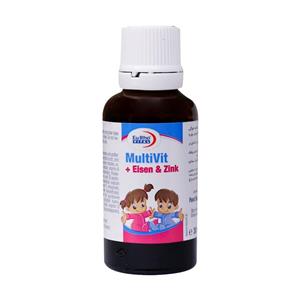 قطره مولتی ویت آیزن و زینک یوروویتال 30 میلی لیتری