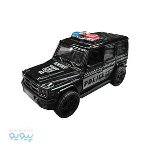 ماکت ماشین فلزی مرسدس بنز پلیس مشکی