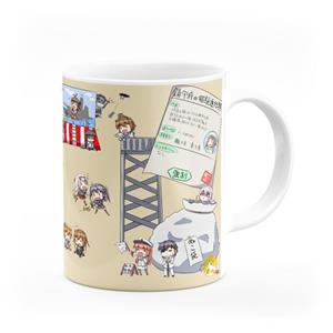 ماگ هومرو طرح بازی مجموعه کانتای مدل MG1916 Hoomero Kantai Collection game Mug 