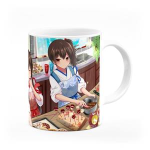 ماگ هومرو طرح بازی مجموعه کانتای مدل MG1898 Hoomero Kantai Collection game Mug 