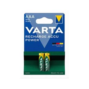 باتری نیم قلمی قابل شارژ وارتا مدل ACCU power Ready-to-use 800 بسته 2 عددی