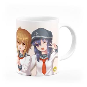 ماگ هومرو طرح بازی مجموعه کانتای مدل MG1921 Hoomero Kantai Collection game Mug 