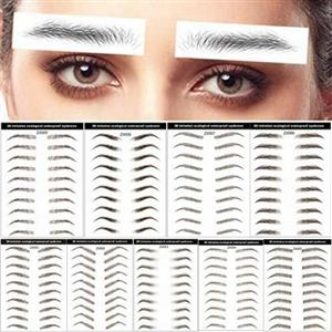 برچسب تتو ابرو بسته ده عددی Eyebrow Tattoo   