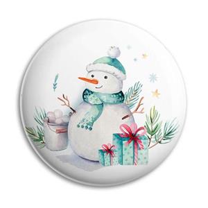 مگنت پرمانه طرح snowman کد pmag.25572