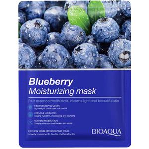 ماسک صورت بایو آکوا مدل بلوبری یخی وزن 30 گرم بسته 3 عددی