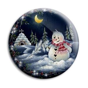 مگنت پرمانه طرح snowman کد pmag.25547