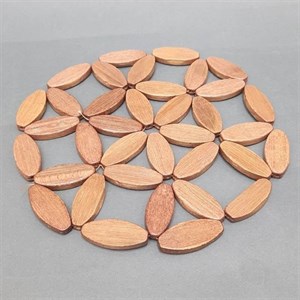 زیر قابلمه ای مدل چوبی  15
