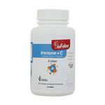 قرص مکمل تقویت سیستم ایمنی سگ و گربه بیوفلین مدل Immune+C بسته 75 عددی