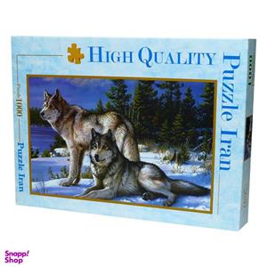 پازل 1000 تکه ایران پازل طرح گرگ