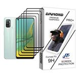 JF Diamond Glass MIX004 Screen Protector For Oppo A33 (2020) Pack Of 4