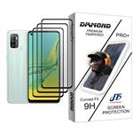 JF Diamond Glass MIX003 Screen Protector For Oppo A33 (2020) Pack Of 3