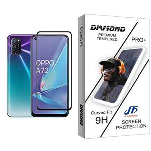 محافظ صفحه نمایش جی اف مدل Diamond Glass MIX001 مناسب برای گوشی موبایل اوپو A72 JF Screen Protector For Oppo 