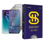 محافظ صفحه نمایش آتوچبو مدل Shiny Glass MIX004 مناسب برای گوشی موبایل اوپو A72 بسته چهار عددی