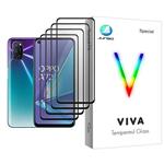 محافظ صفحه نمایش جانبو مدل Viva Glass MIX004 مناسب برای گوشی موبایل اوپو A72 بسته چهار عددی