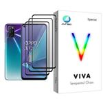 محافظ صفحه نمایش جانبو مدل Viva Glass MIX003 مناسب برای گوشی موبایل اوپو A72 بسته سه عددی