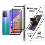 JF Diamond Glass MIX003 Screen Protector For Oppo A93 5G Pack Of 3