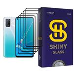 محافظ صفحه نمایش آتوچبو مدل Shiny Glass MIX004 مناسب برای گوشی موبایل اوپو A92 بسته چهار عددی