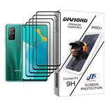 JF Diamond Glass MIX004 Screen Protector For  30S Pack Of 4