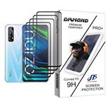 JF Diamond Glass MIX004 Screen Protector For Realme Narzo 20 Pro Pack Of 4