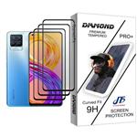 JF Diamond Glass MIX003 Screen Protector For Realme 8 Pro Pack Of 3