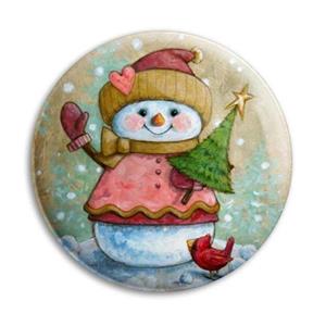 مگنت پرمانه طرح snowman کد pmag.25559