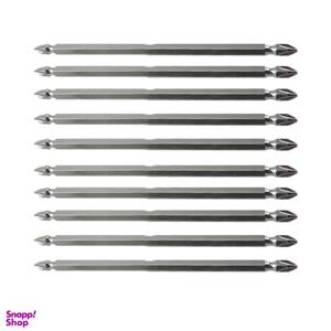 سری پیچ گوشتی دو سر چهار سو ولف کد 20-218 بسته 10 عددی