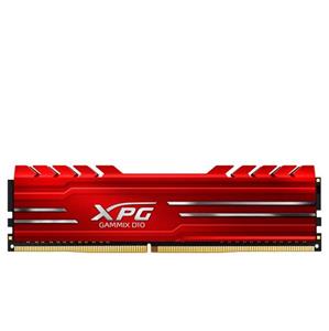 رم دسکتاپ DDR4 تک کاناله 2400 مگاهرتز CL16 ای دیتا مدل XPG GAMMIX D10 ظرفیت 4 گیگابایت ADATA XPG GAMMIX D10 DDR4 2400MHz CL16 Single Channel Desktop RAM - 4GB