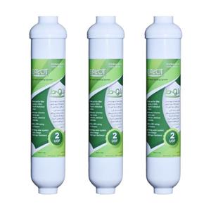 فیلتر تصفیه آب یخچال و فریزر بلوط مدل 2500 GAL مجموعه 3 عددی 