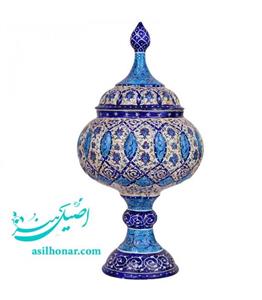 شکلات خوری پایه دار میناکاری... 