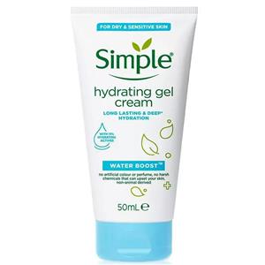 کرم ژل مرطوب کننده سیمپل مدل Water Boost حجم 50 میلی لیتر