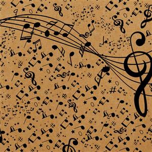 کاغذ کادو مدل کرافت کد 203 بسته 25 عددی