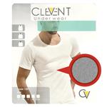 زیرپوش مردانه نیم آستین clevent کد:u110