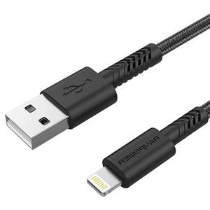 کابل تبدیل USB به لایتنینگ آکی مدل CB-042 طول 2 متر Aukey CB-042 USB To Lightning Cable 2m