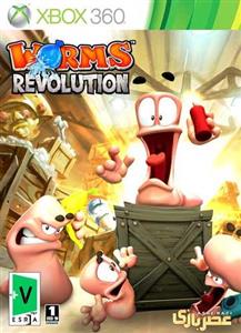 بازی WORMS REVOLUTION XBOX 360 Worms Revolution XBOX 360 Hi-VU