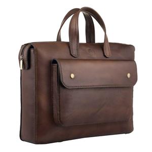 کیف اداری مردانه چرم طبیعی گلیما مدل 236G Gelima 236G Handmade Leather Office Bag
