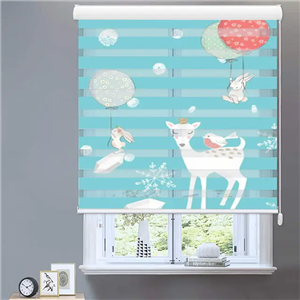 پرده زبرا کودک مدل آهو کد ZB575