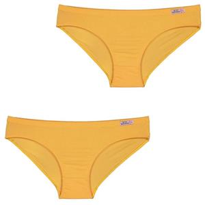 شورت زنانه برهان تن پوش مدل اسلیپ 19-03 رنگ نارنجی بسته 2 عددی