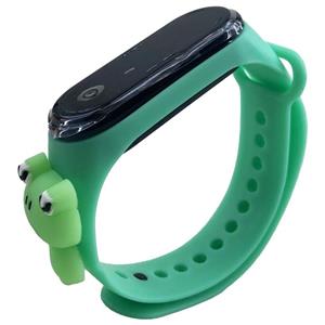 ساعت مچی دیجیتال بچگانه مدل لمسی ضد آب طرح قورباغه